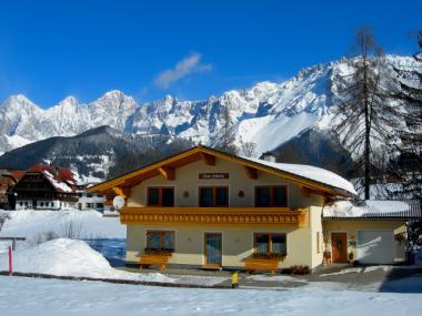 Zimní fotografie Haus Helvetia