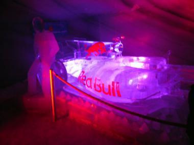 Formule Red Bull Ledový vůz Formule 1 stáje Red Bull