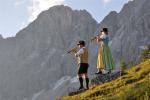 Trumpetový duet pod vrcholky Alp
